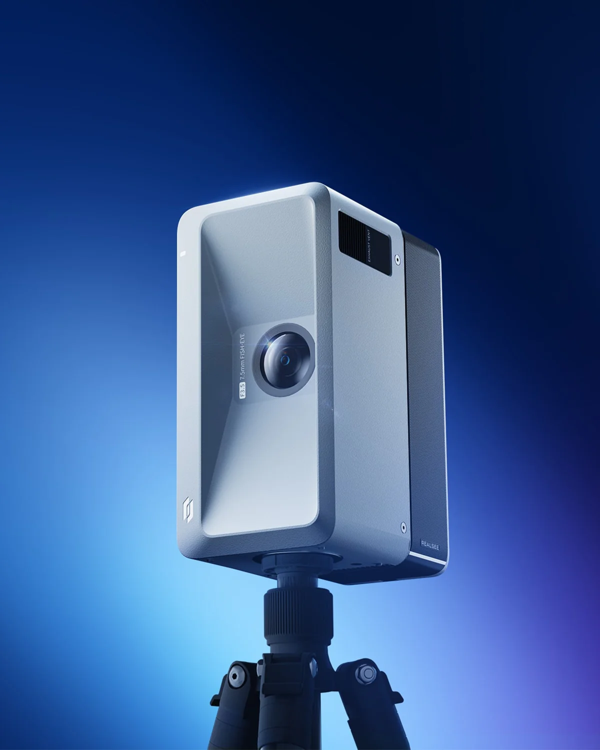 Realsee Galois M2 — 360° LiDAR camera on tripod